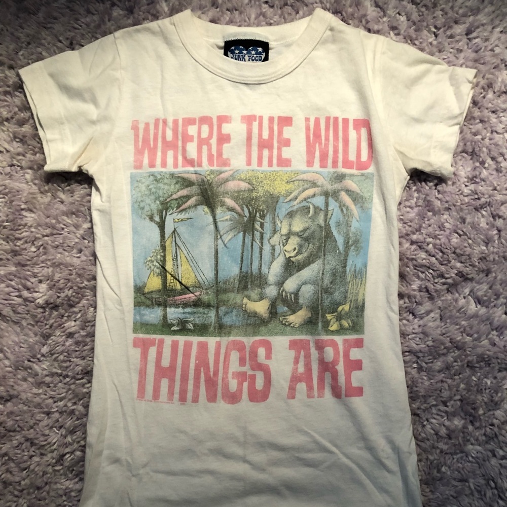 XS Junk Food Where The Wild Things Are T-Shirt